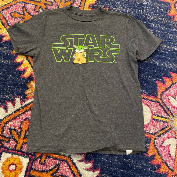 EUC Star Wars Baby Yoda Tees - Picture 3 of 4